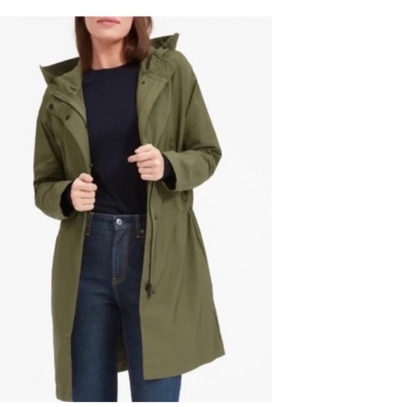 Everlane Jackets & Blazers - Everlane - The Anorak in Kalamata (olive green) - Size S - WORN ONCE!